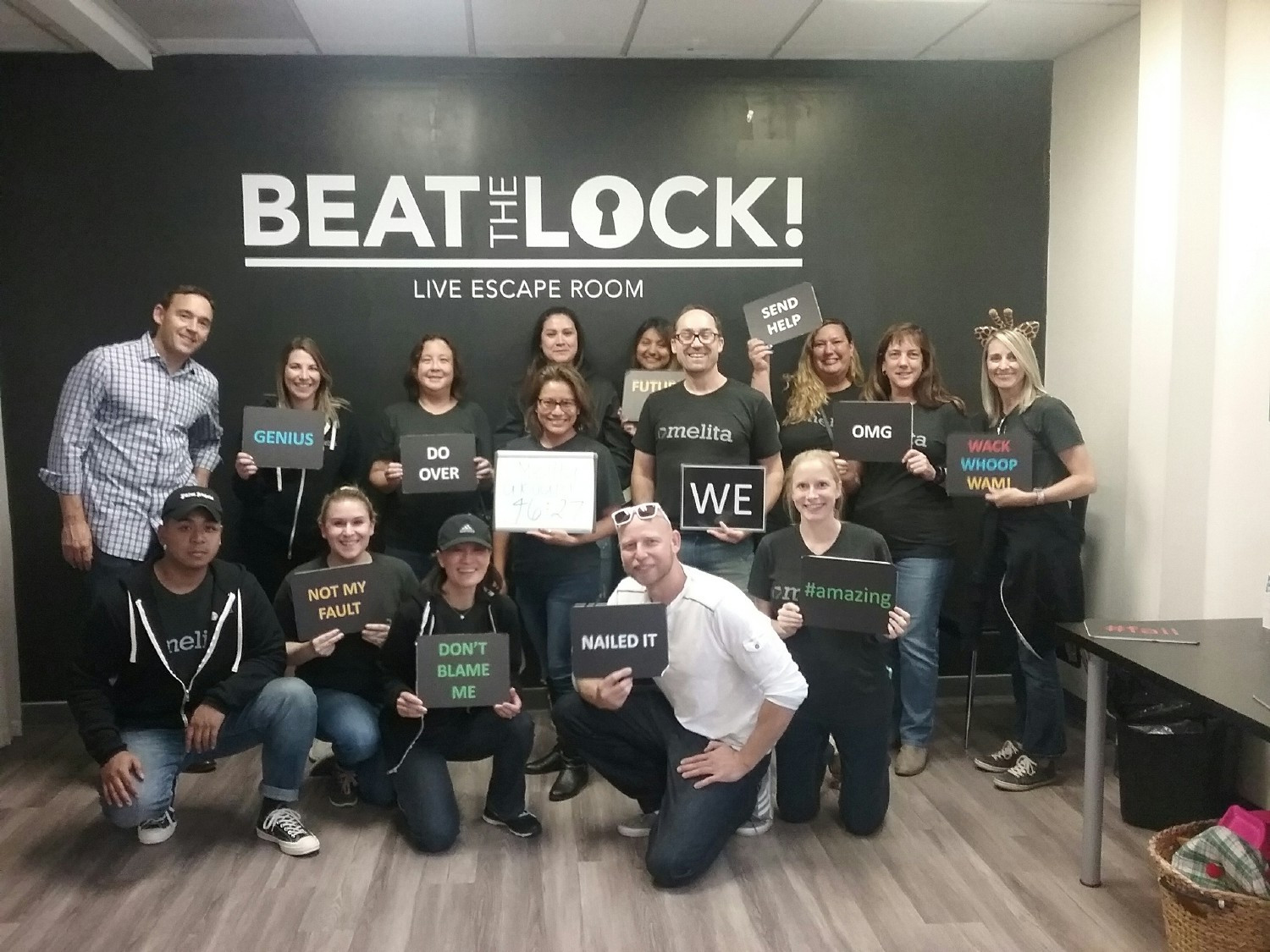 Melita Team Building - Beat the Clock Escape Room