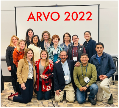 Group picture from ARVO 2022 conference