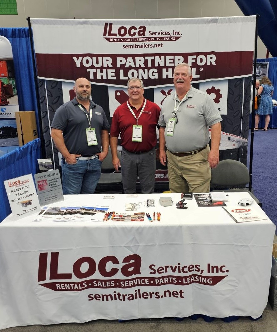 ILoca's Parts and Sales Team Shines at the Semi-Trailer Convention.