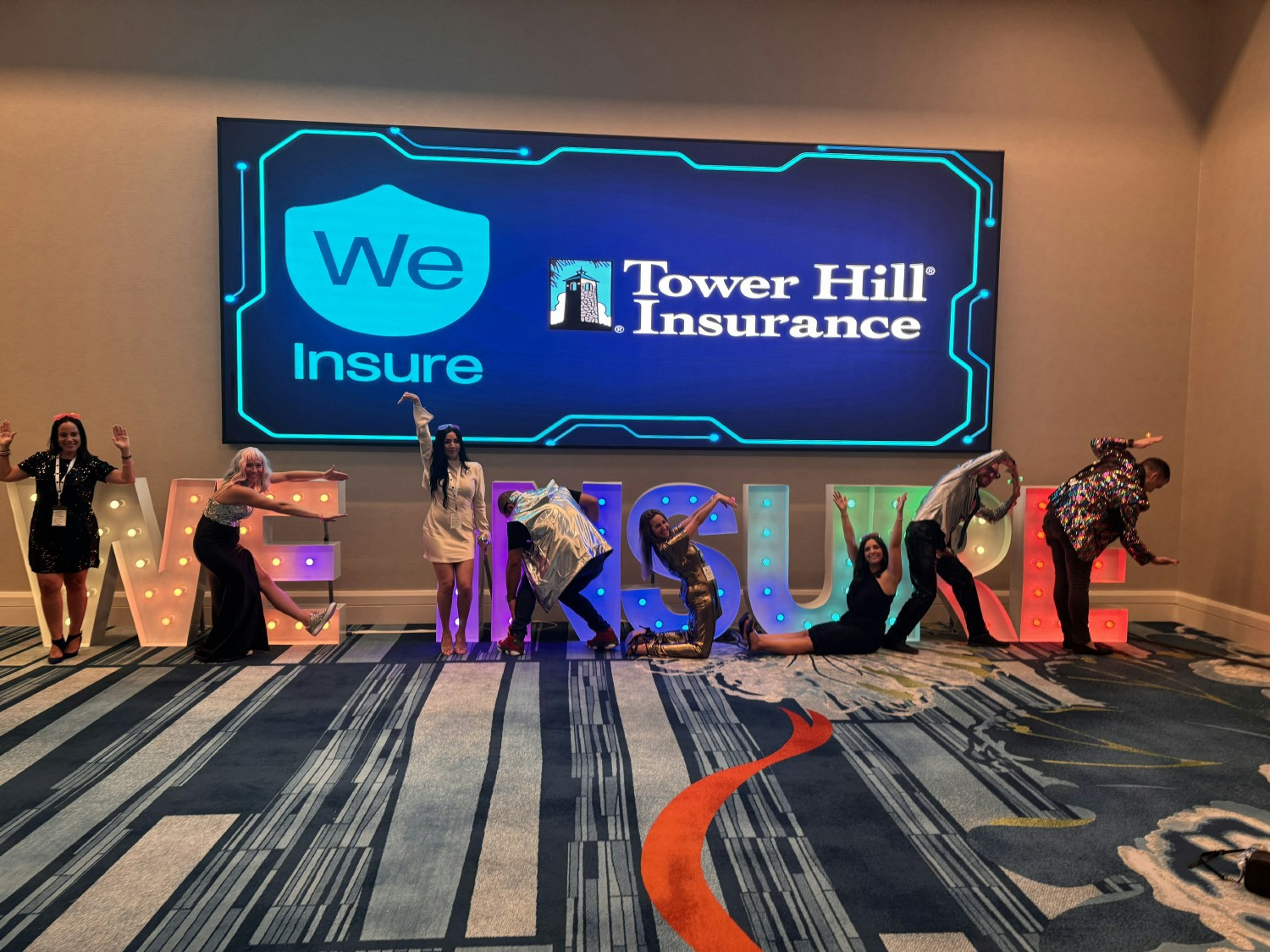 2025 Kick off event where employees and agents were able to connect, kick off our strategy, and have some fun!