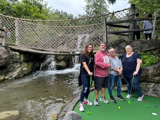 Kimball mini golf outing!