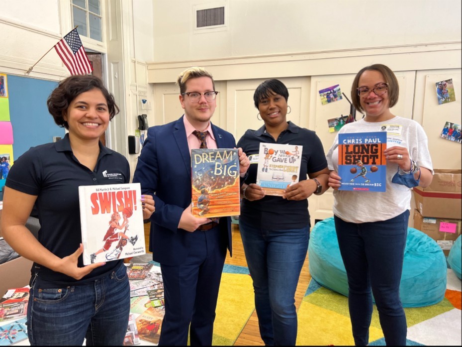 Richmond Fed employees celebrate Read Across America Day!