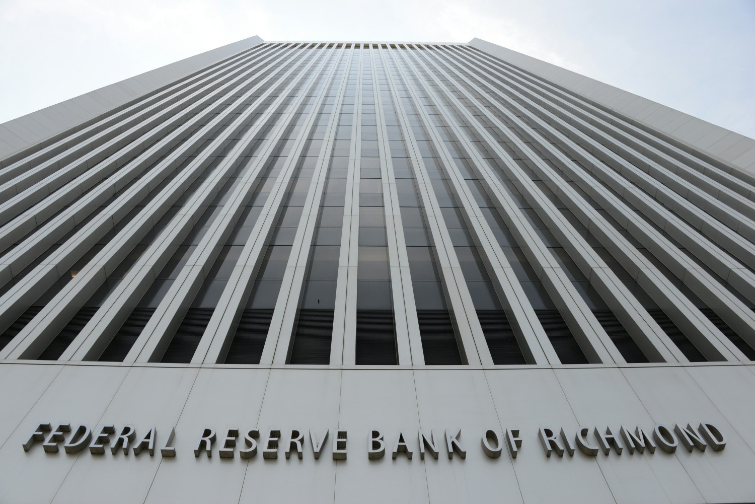 Richmond Fed headquarter building in downtown Richmond, Virginia