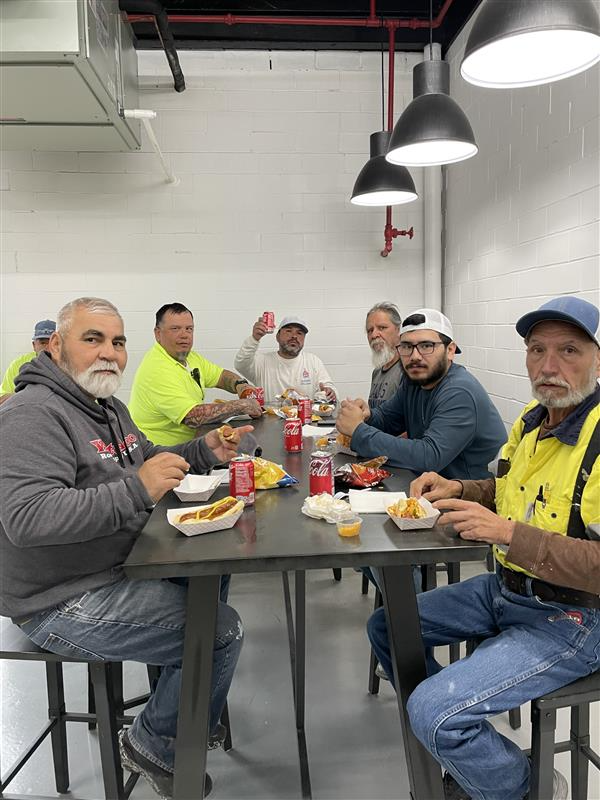 Team meals 