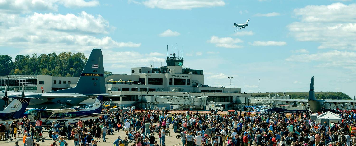 Yeager Airport hosted an Air Show, open and free to the public.