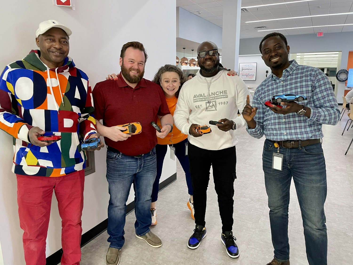 Gathering Grins & Good Times: Employees unwind and bond at our Fun-Filled Get-Together! 
