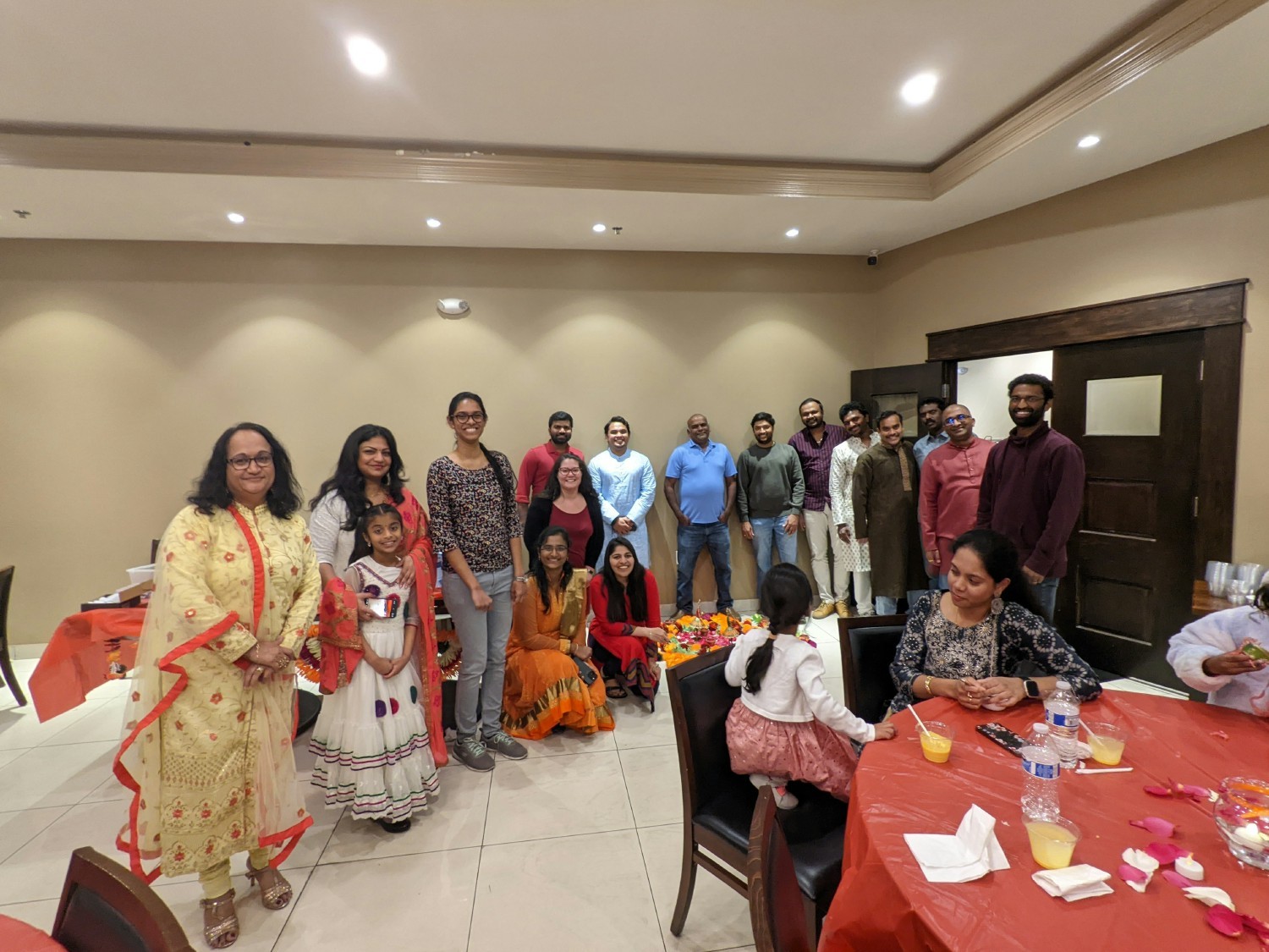 Altimetrians and their families enjoying an evening of food, fun and culture.