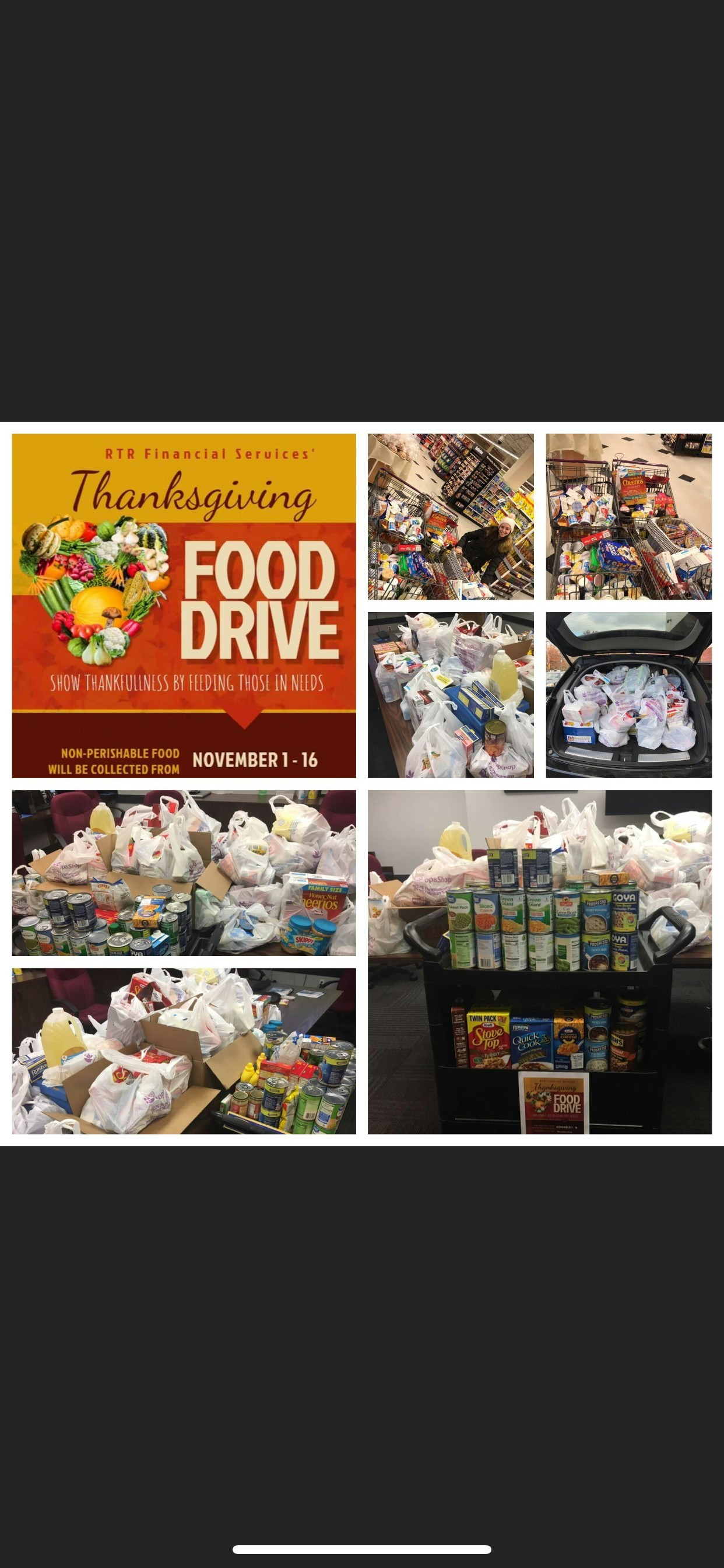 Annual Thanksgiving Food Drive