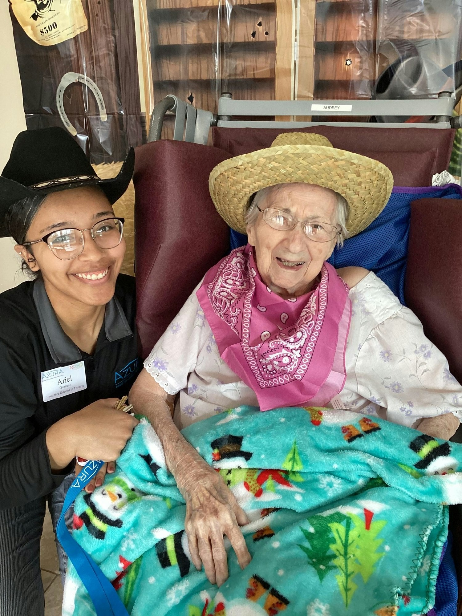 It was western day at Azura and our team and residents loved dressing to impress in their western attire!