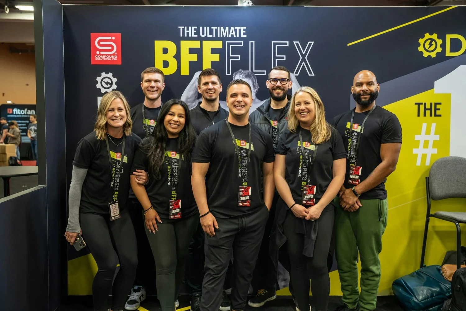 Energy: unmatched. Our crew brings the flex, fun, and fierce passion to every event we attend.