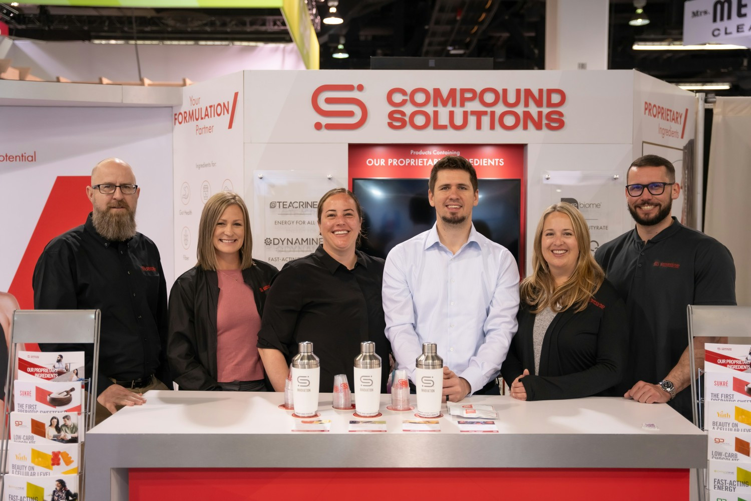 Our CSI Team proudly introducing new and innovative ingredients at Natural Products Expo West.