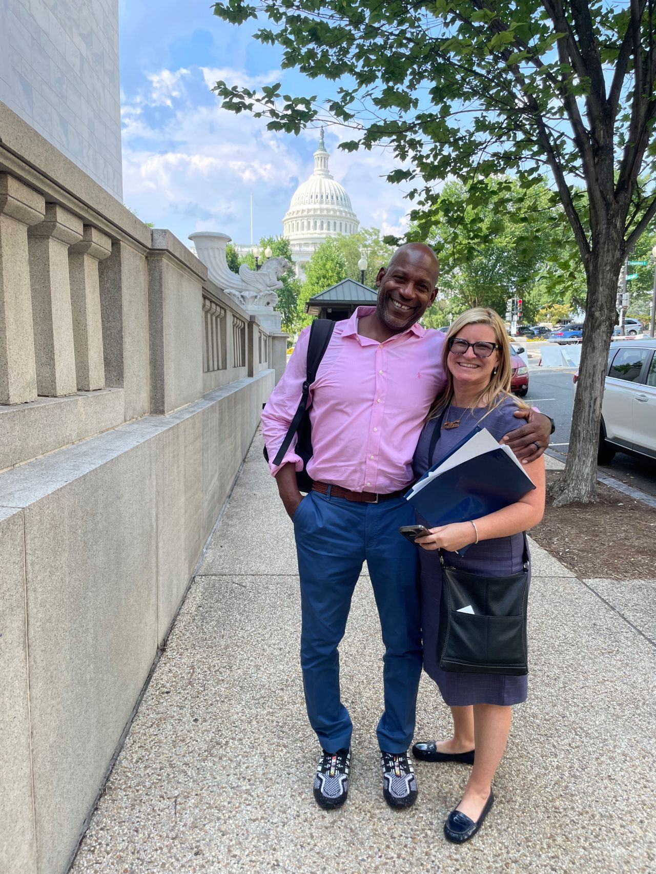 CEO and COO on Capital Hill! 