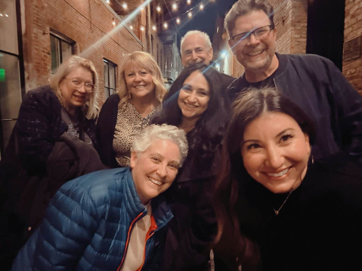 A department head dinner to welcome our new department heads to the team. 