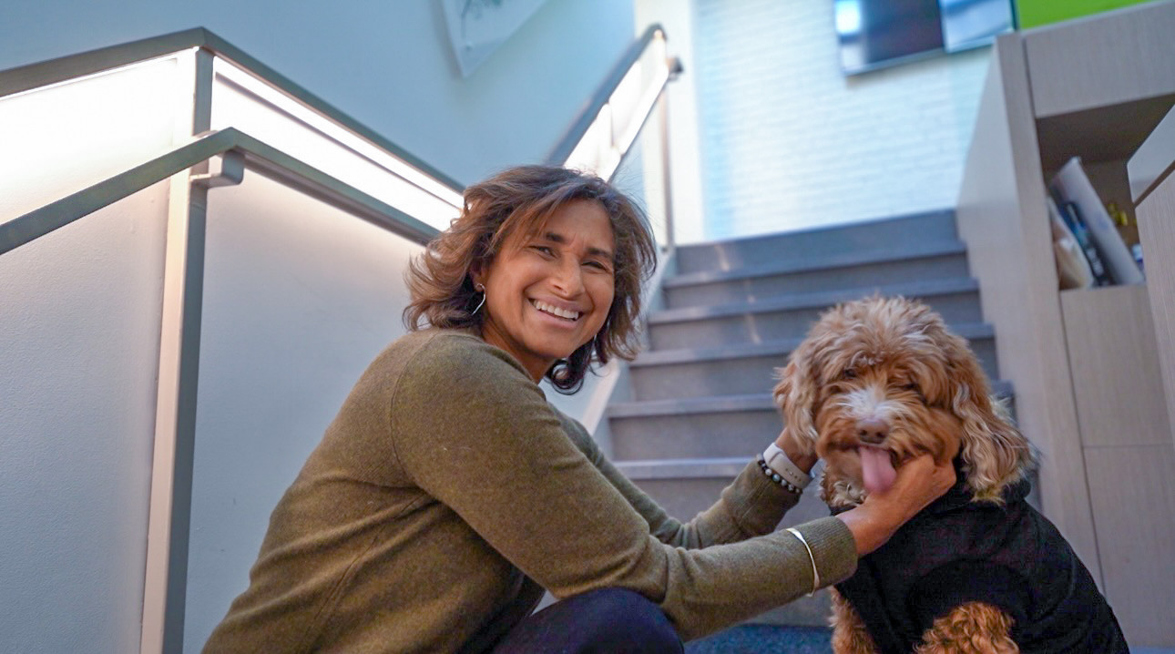 Four-legged friends welcome! Our dog-friendly office makes every workday a little brighter.