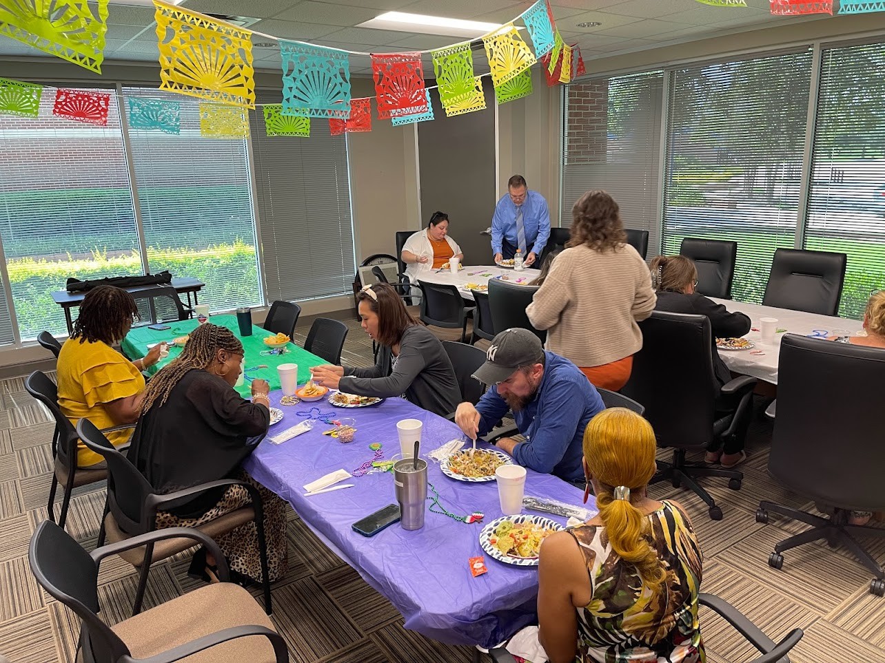 Taco Tuesday staff lunch