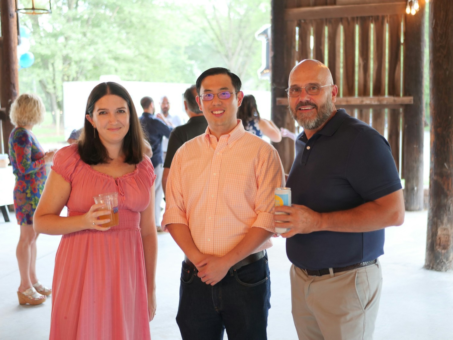 Employees at VPD's 10-year anniversary celebration in 2021. 