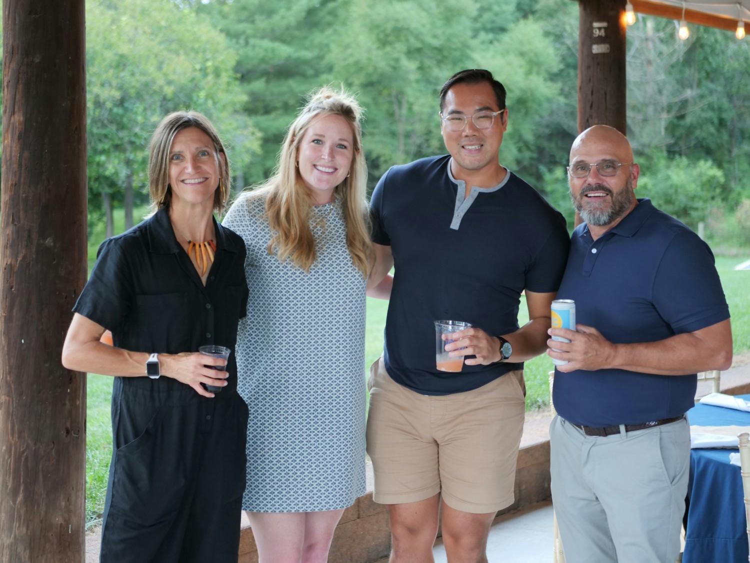 Employees at VPD's 10-year anniversary celebration in 2021. 