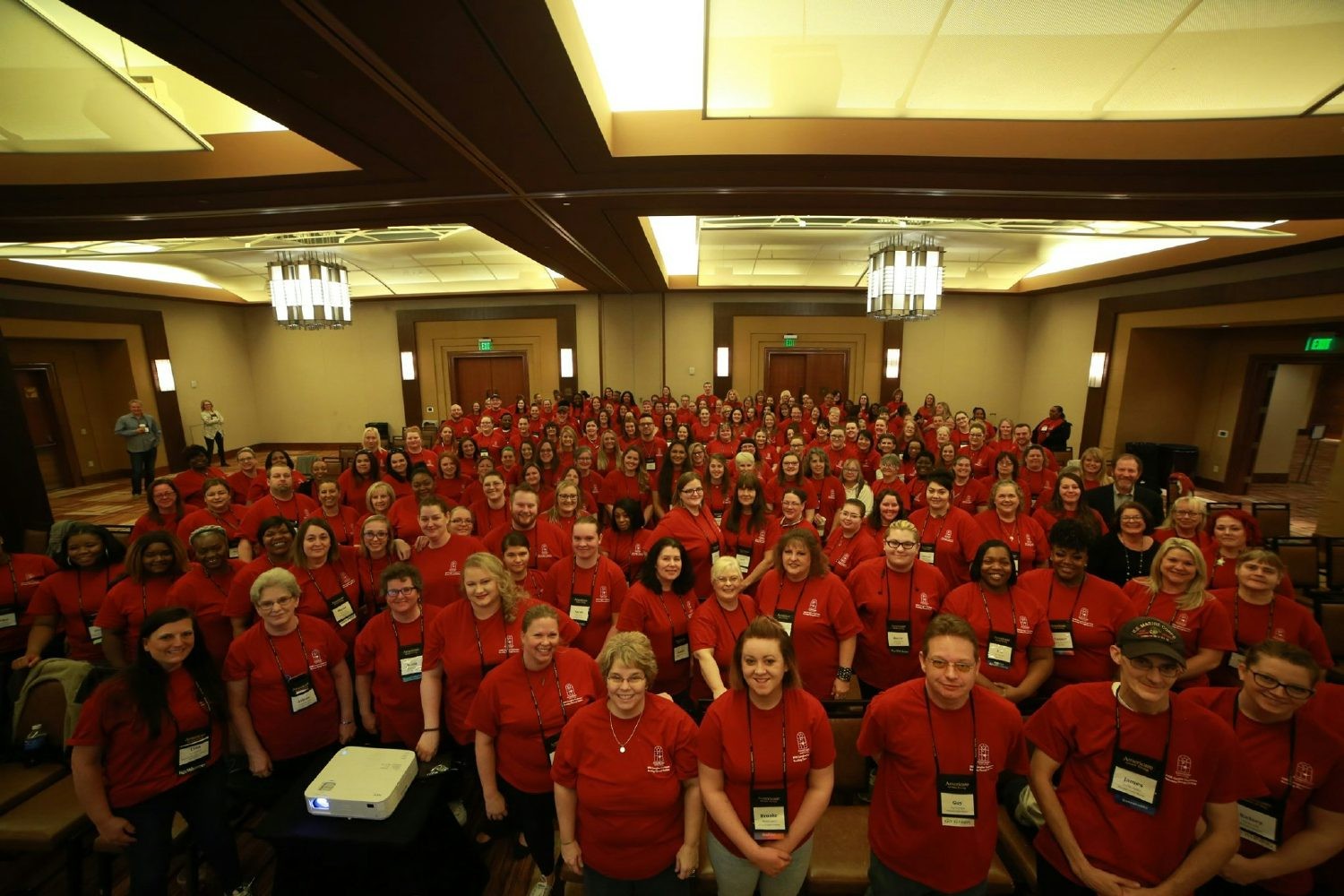 Americare Senior Living Annual Caregiver Conference where we honor over 300 of our finest frontline staff.  