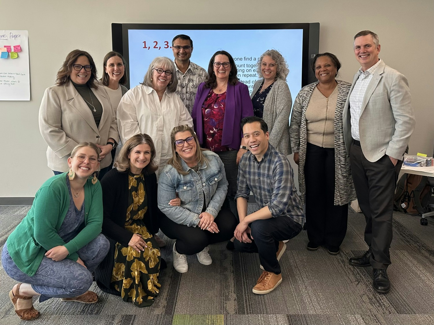 CalHFA's Leadership Team following a leadership workshop.