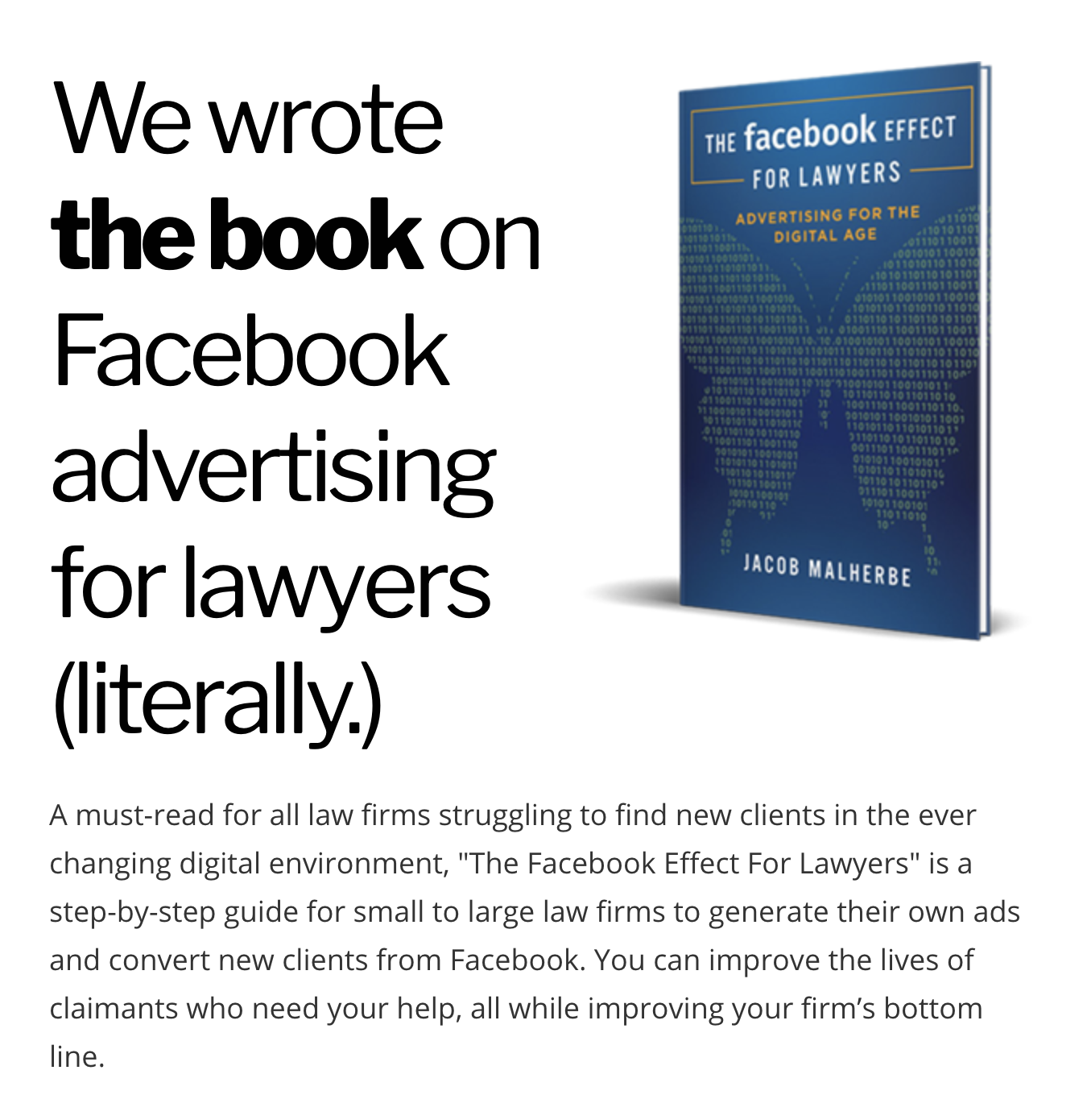 In 2018, XSM Founder, Jacob Malherbe released a tell-all style book helping others understand exactly how to advertise. 