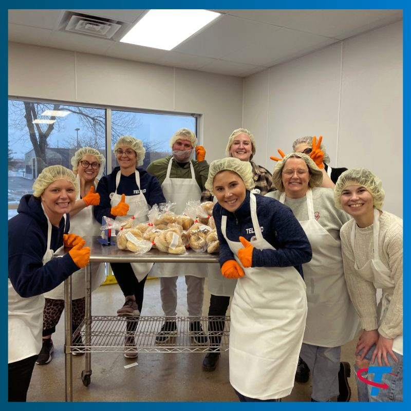 Telaid offers Volunteer Time Off to give back to our communities.