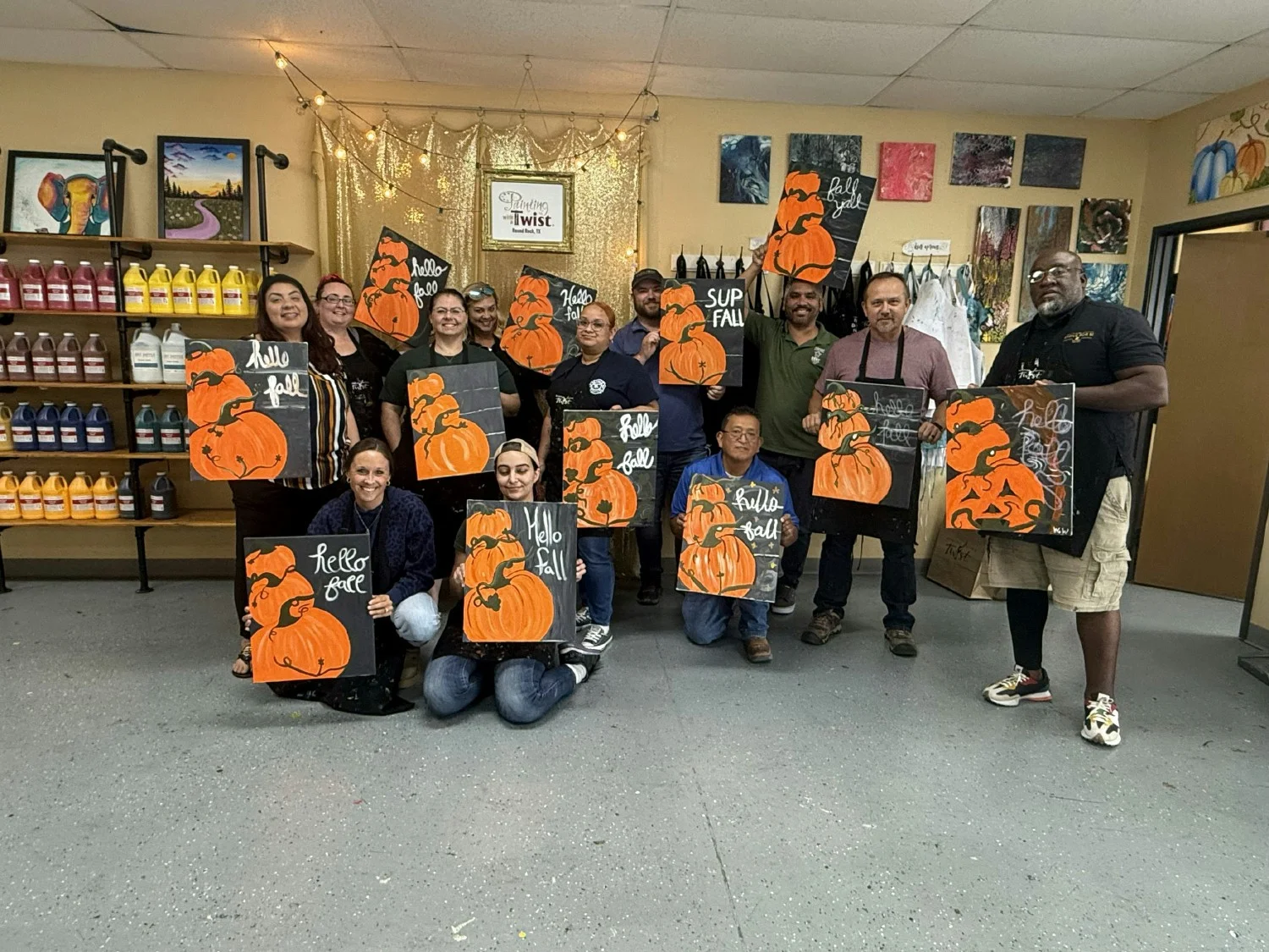 Austin Quarterly Team Painting