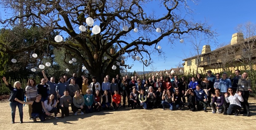 2020 all-staff retreat in Sonoma, California