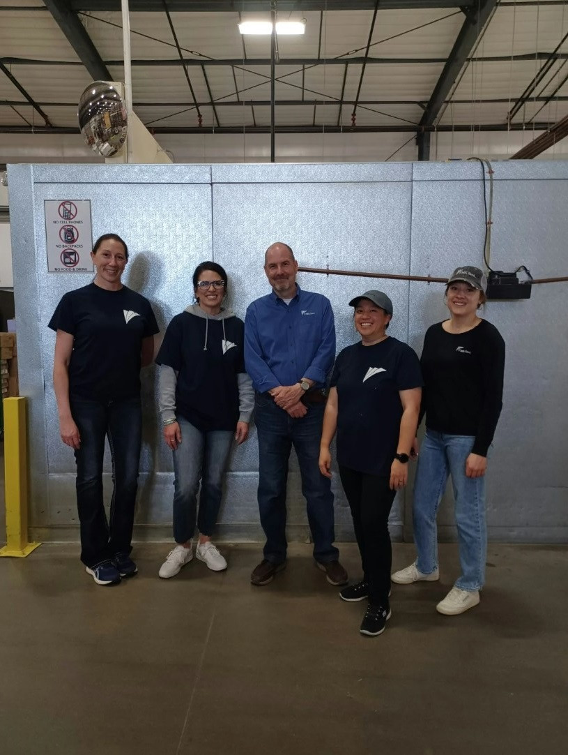 Employees from our Greeley Branch volunteering with the Weld Food Bank