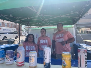 If you needed a cold one at Bobstock, we probably handed it to you