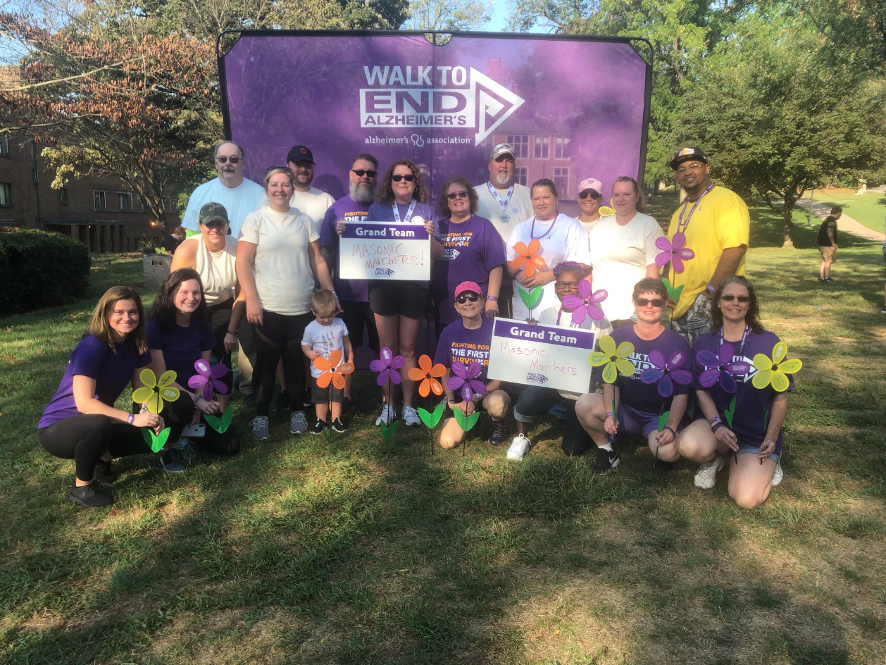 One of our Alzheimer's Walk teams, making a difference! 