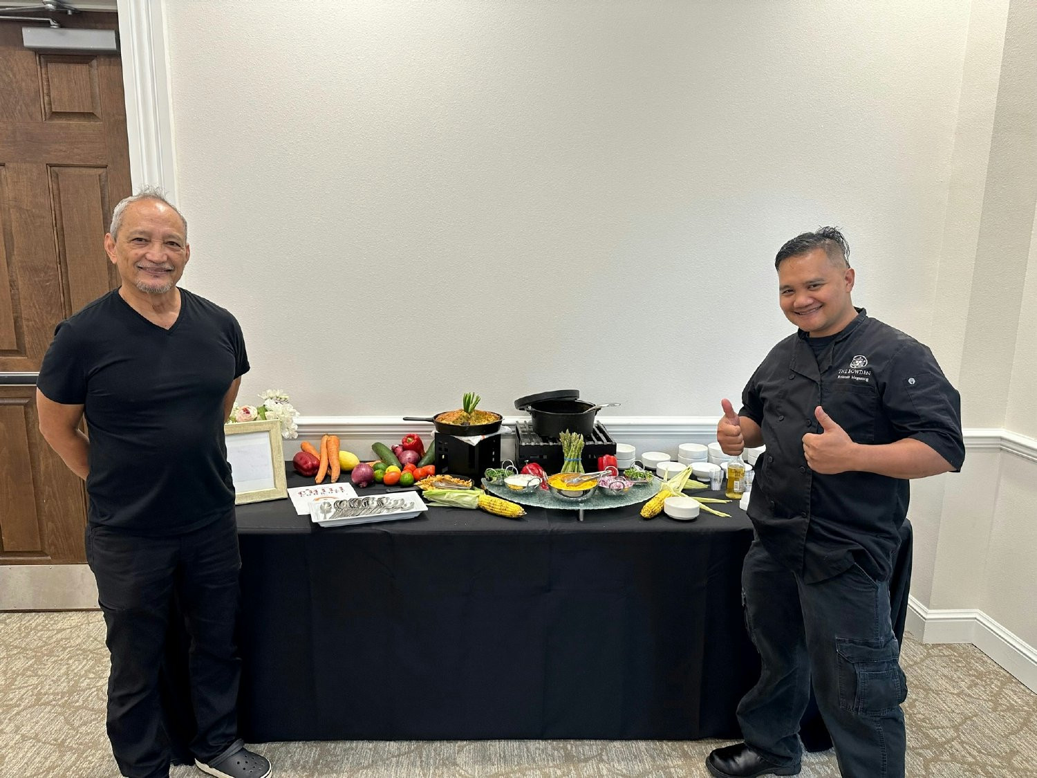 Sous chefs for our employee chili cook off