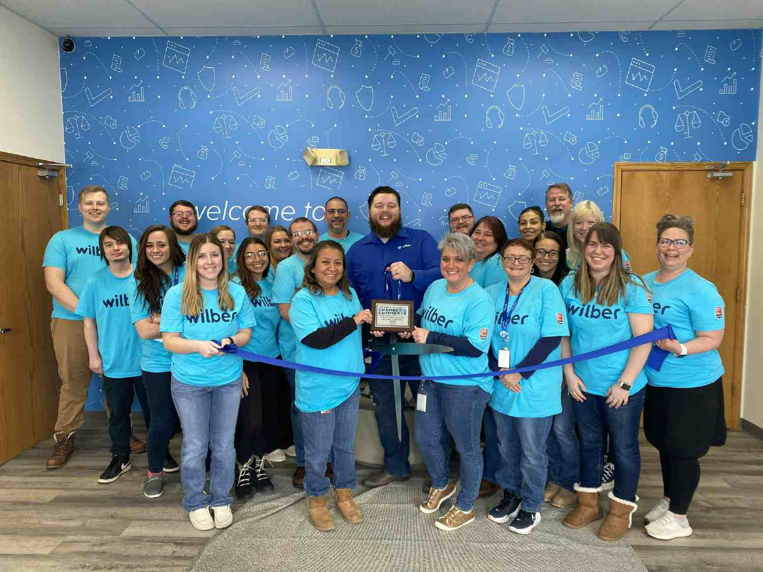 Ribbon Cutting of Wilber Group's Newark, Ohio Location