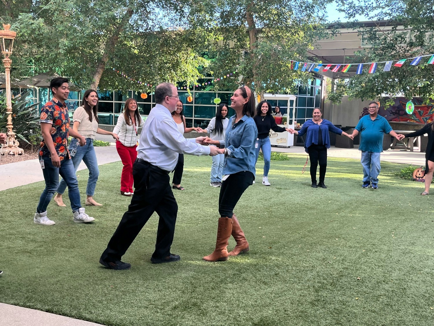 Celebrating Hispanic Heritage Month with a special salsa dancing lesson!