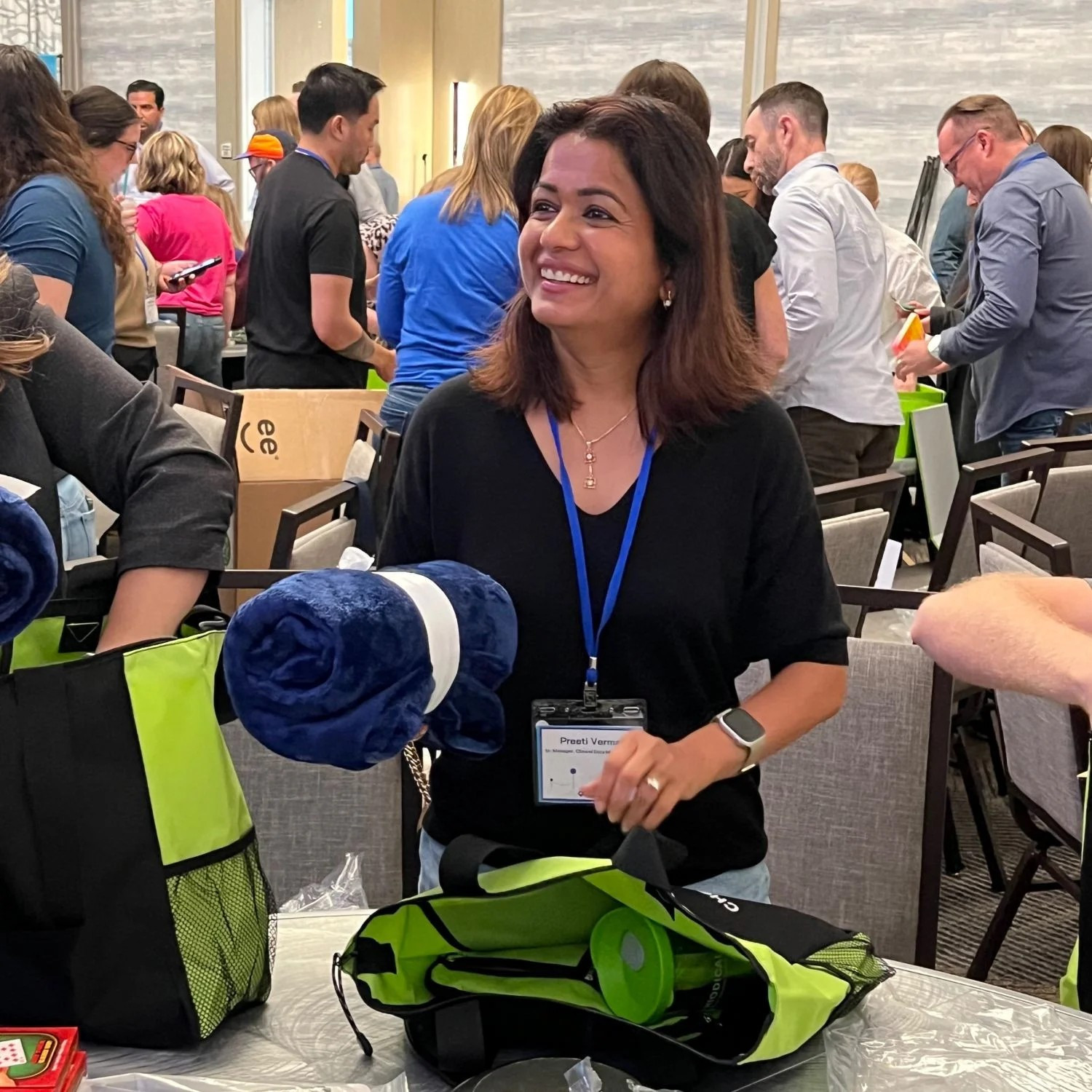 A data engineering leader brings care to kids in the hospital, one package and smile at a time.