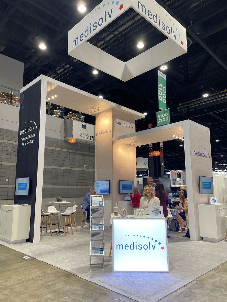 Medisolv's 2023 HIMMS booth