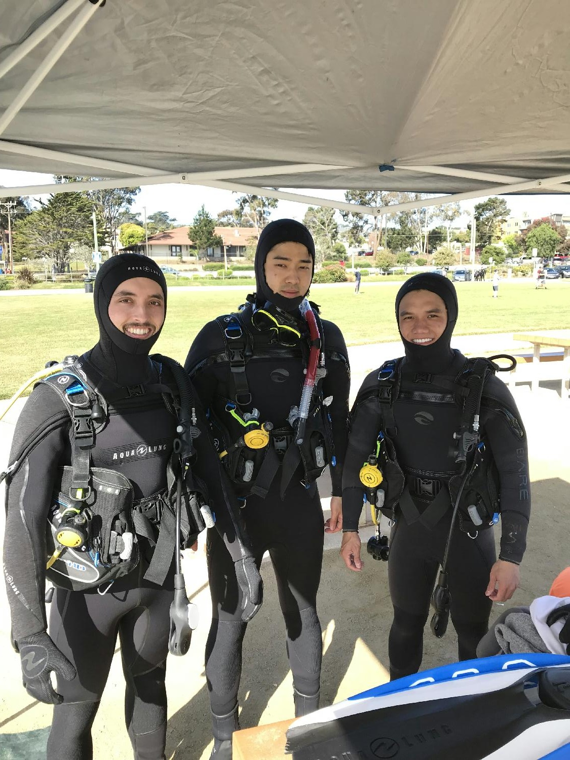 SentiLink team event - scuba diving