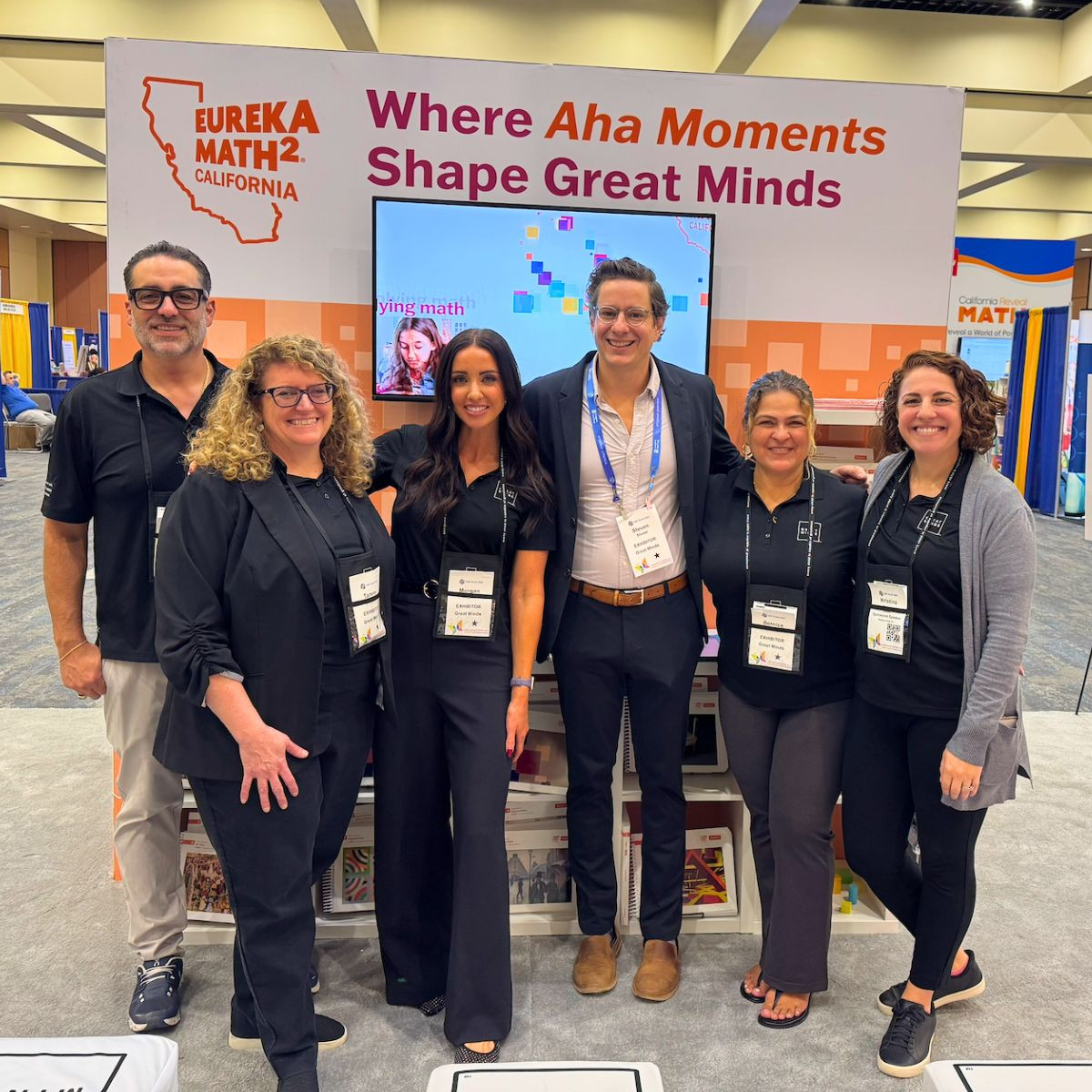 Great Minds Team at California Mathematics Council South Conference