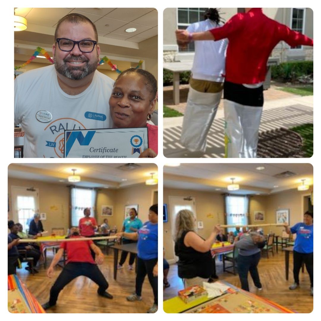 The monthly staff rallies at Legacy at Falcon Point in Katy, TX are always a BLAST!