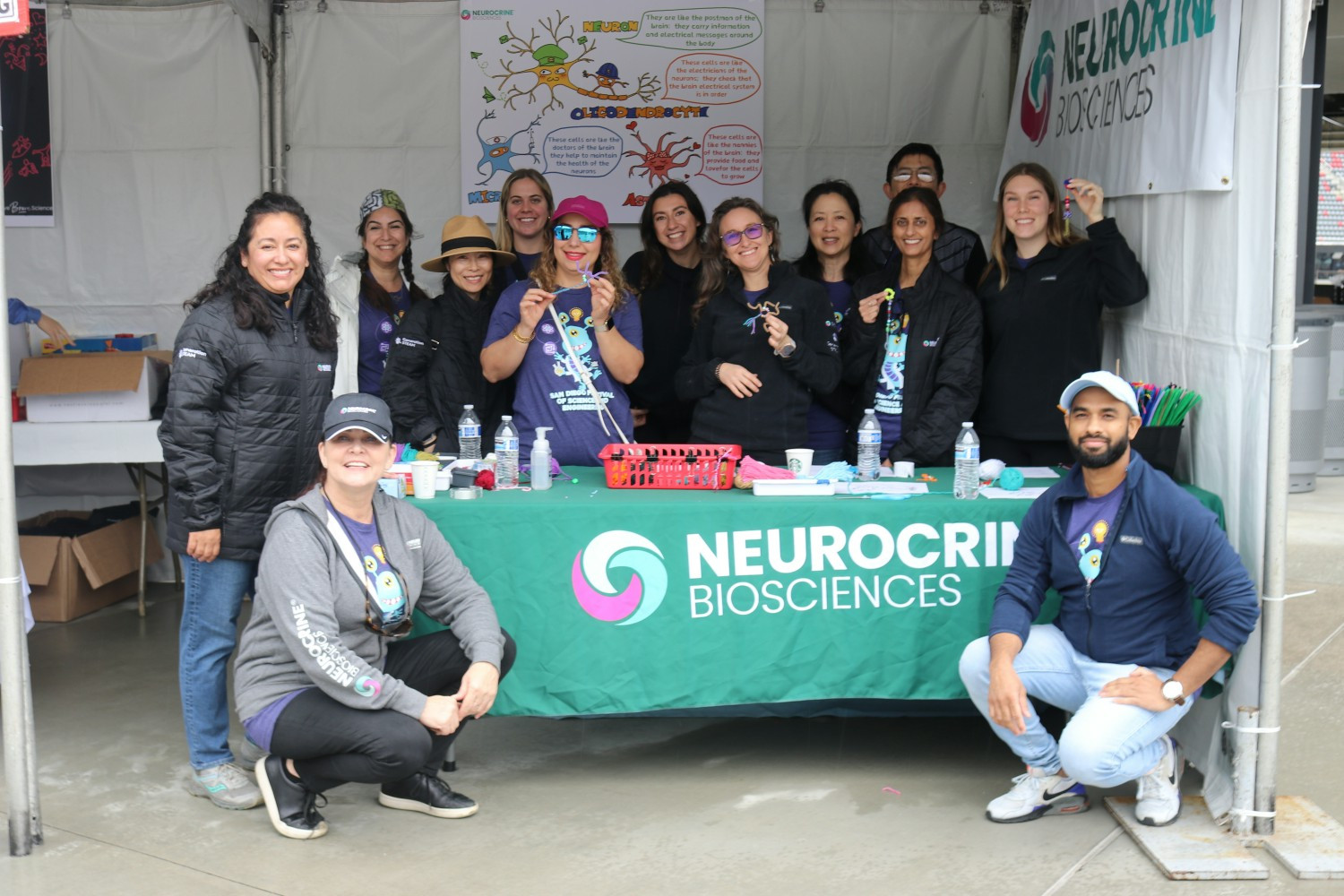 We partner with the communities where we work, such as participating in science festivals for local youth. 