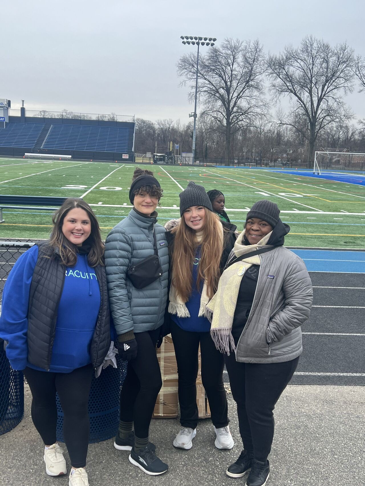 HR Acuity employees participating in MLK day of service at the 