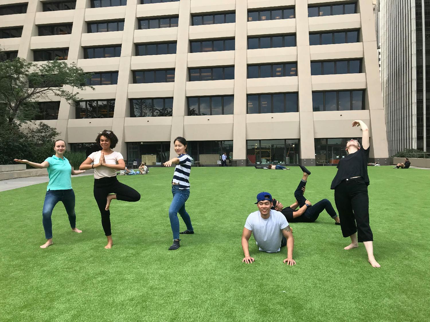 Urban FT Yoga Break at Elevated Acres, NYC