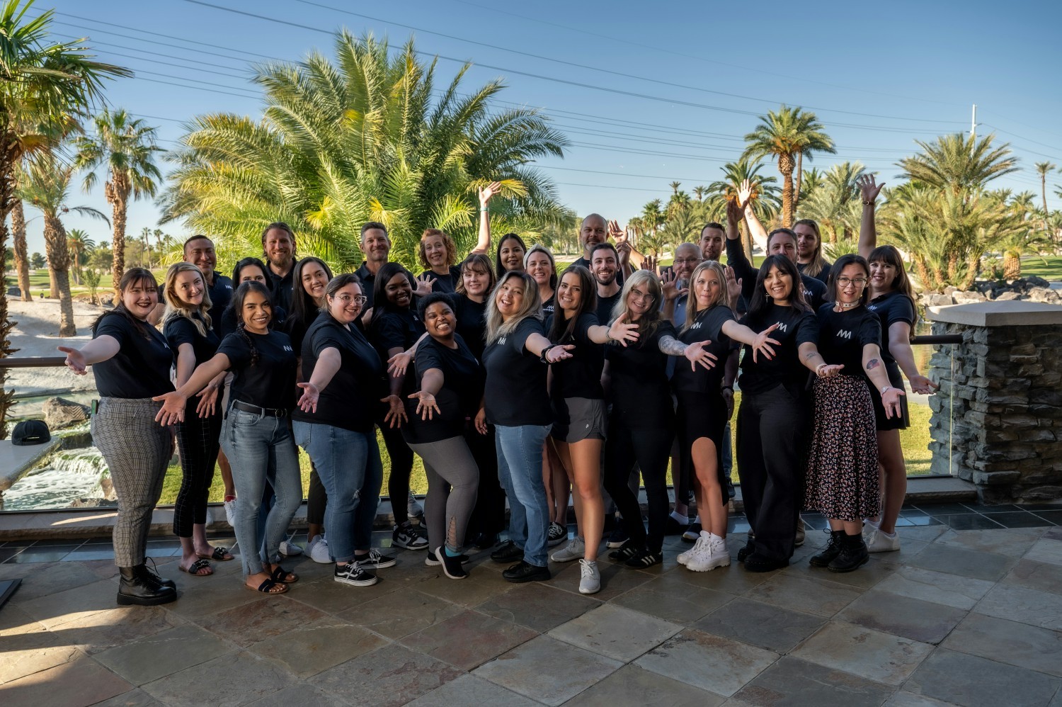 Our full team at the Las Vegas 2022 retreat. 