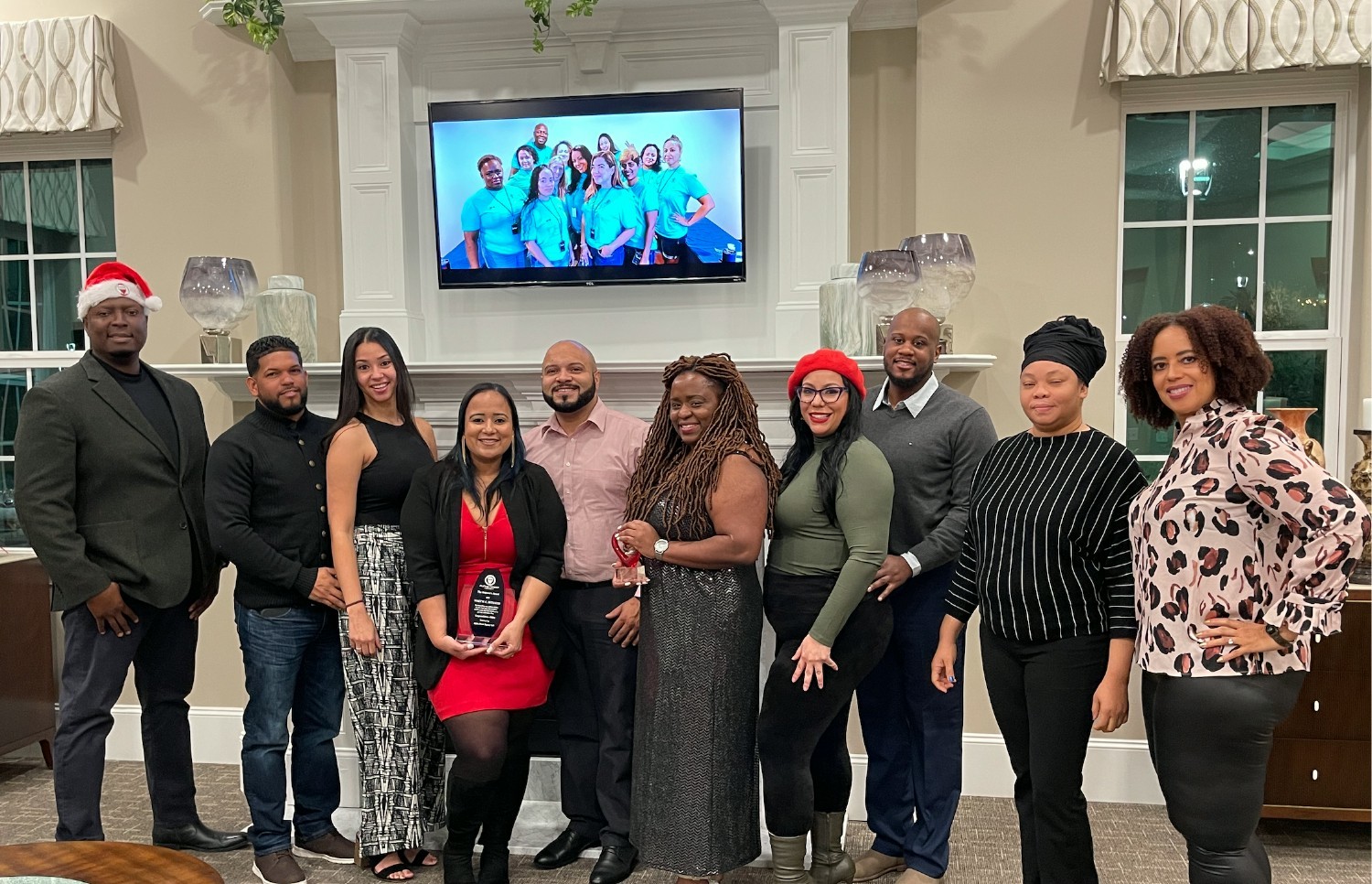Holiday Party with our Southeast Team in NC Dec 2021