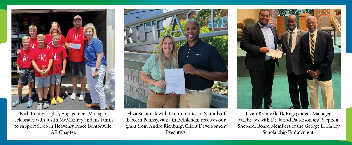 CampusWorks gives back by supporting communities, empowering change, and fostering social impact through GivingWorks.