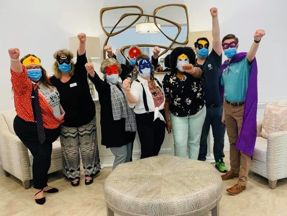 We have Super Heroes on our Team!