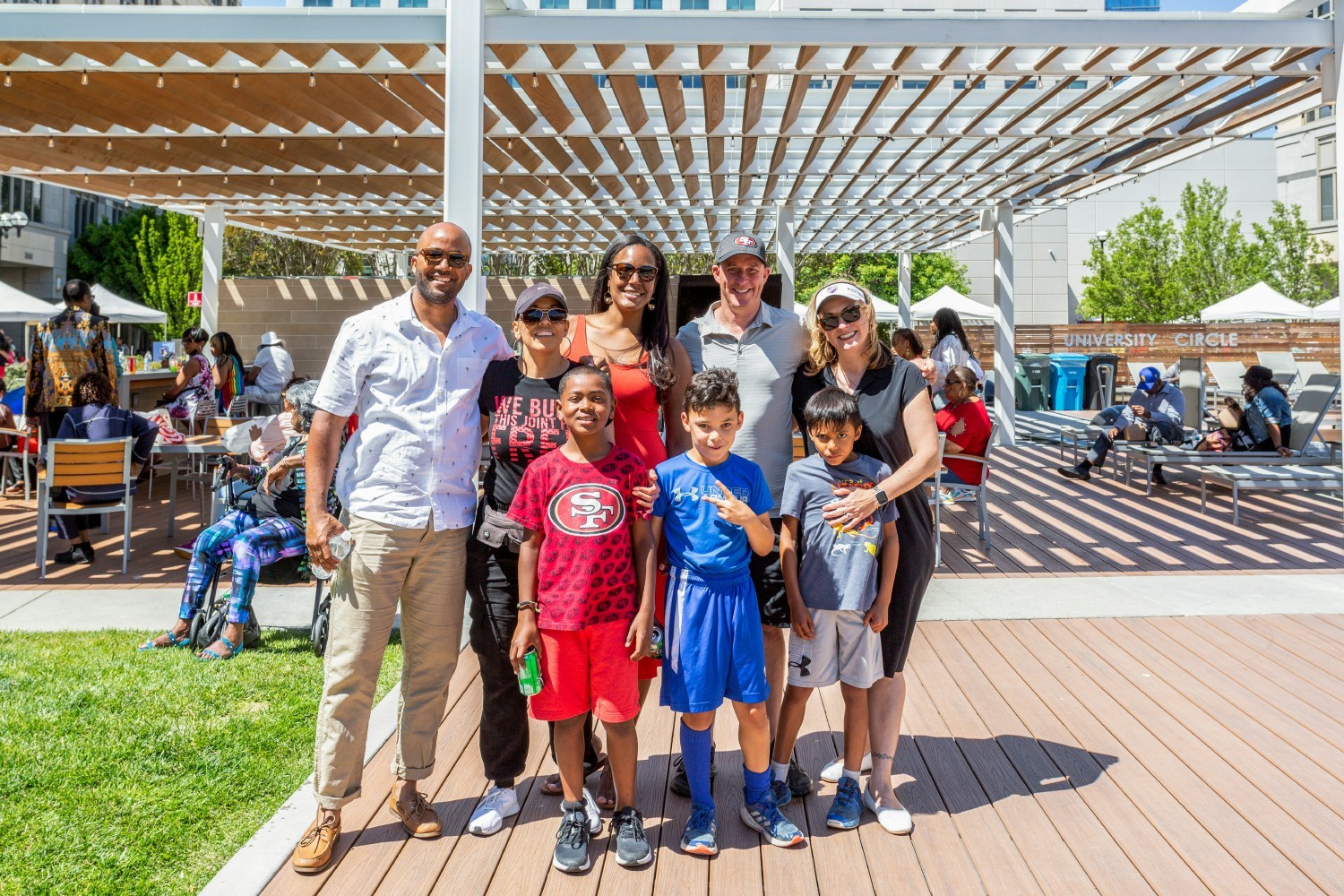 University Circle in East Palo Alto, which is managed by Columbia, hosted its annual Juneteenth community celebration. 