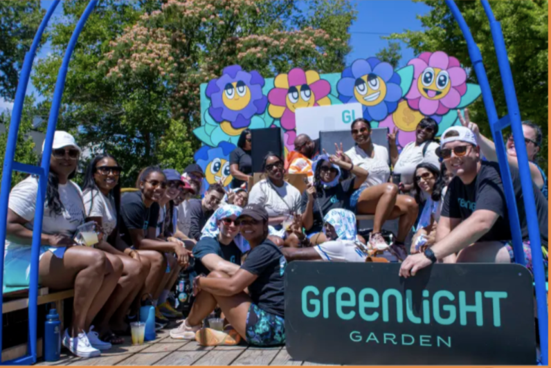 Greenlight celebrating at  the 2022 Juneteenth Parade