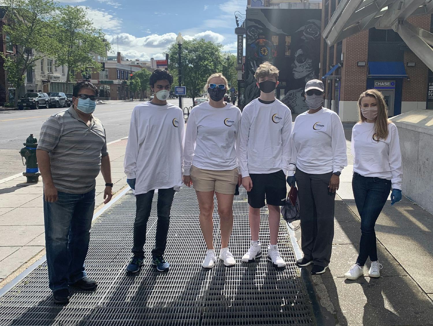 Panum Volunteers delivering meals to our DC community Seniors during the Pandemic Shelter in Place.