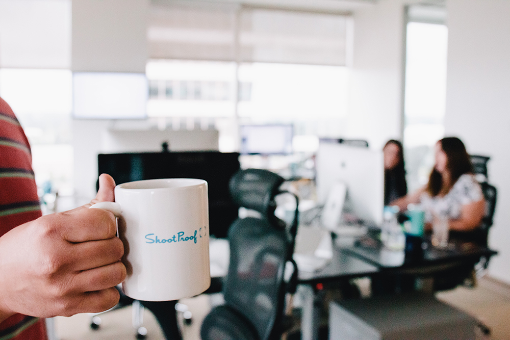 Excellent coffee helps drive culture at ShootProof