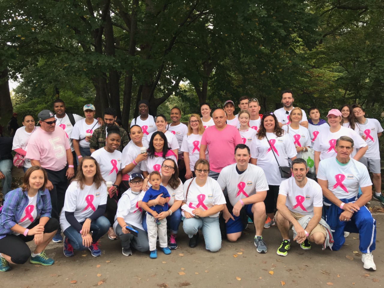 AKAM at the Walk Against Breast Cancer